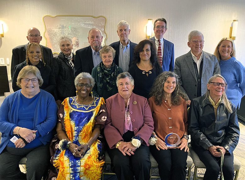 Current and former honorees of the NHR Community Leadership Awards.
