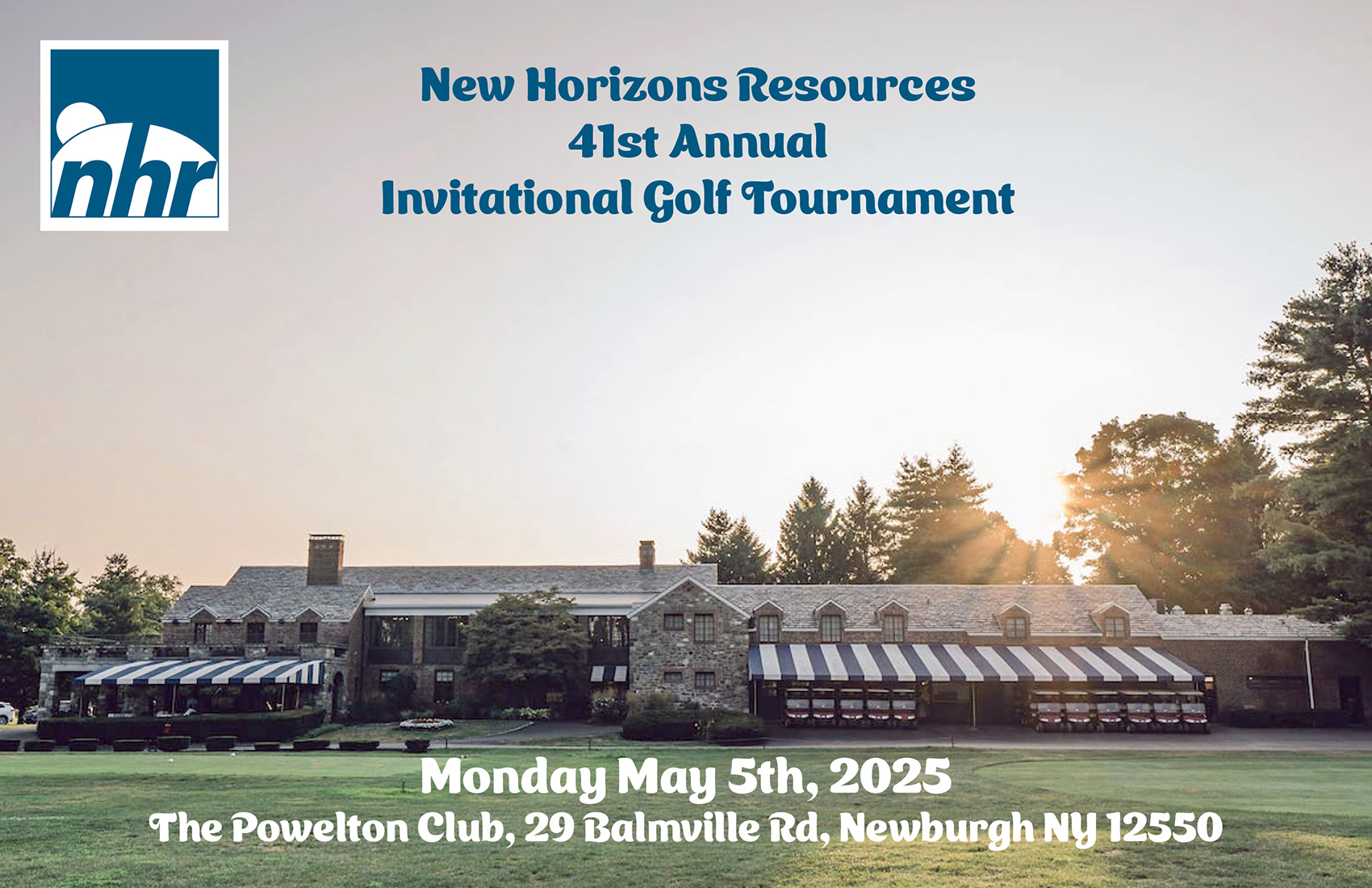 2025 NHR Golf Tournament, Monday, May 5th, 2025